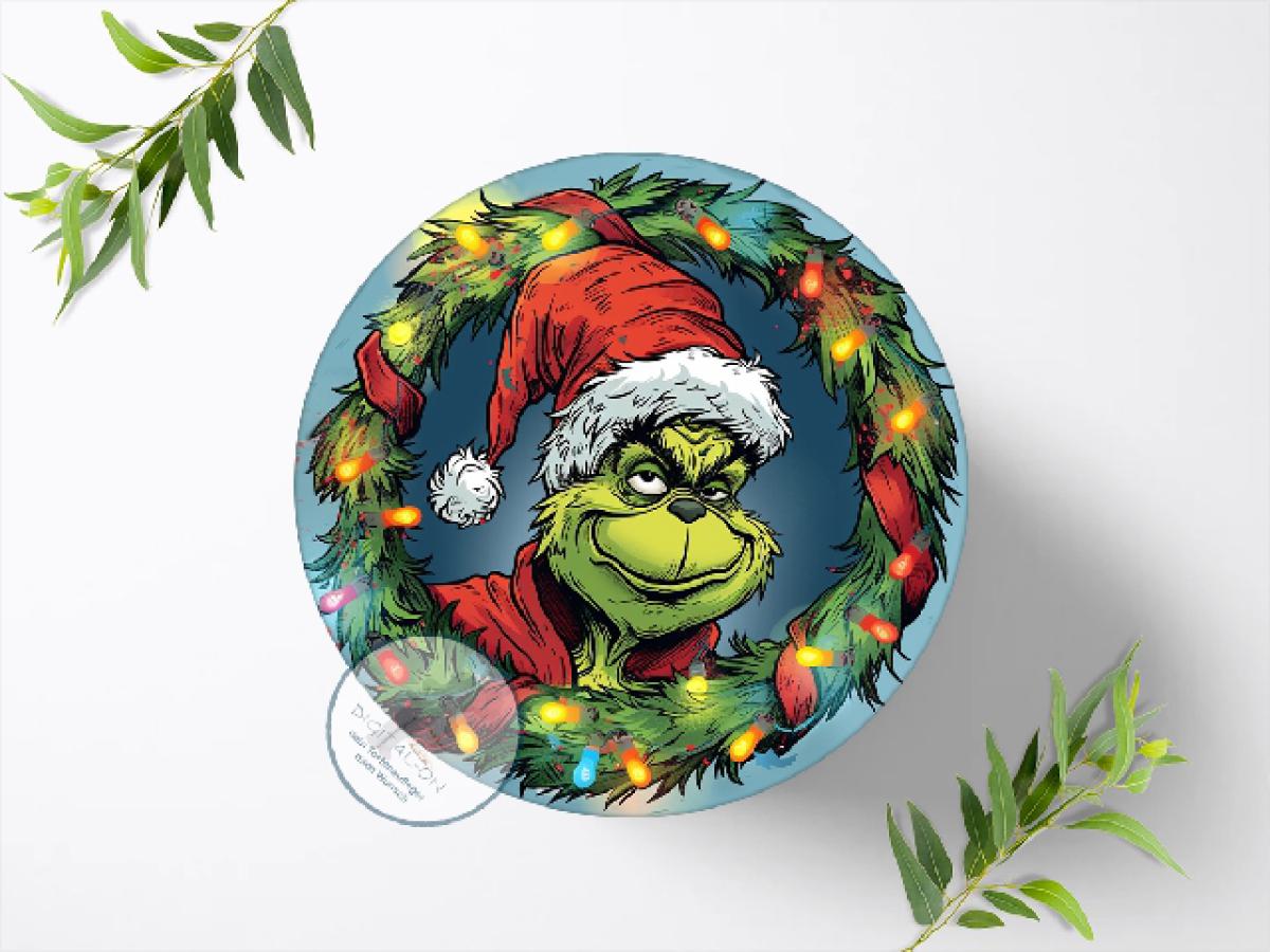 Der Grinch Tortenaufleger Ø 20cm, 2892z