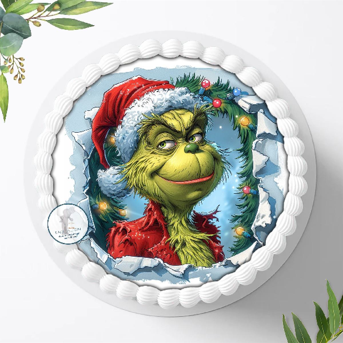 Der Grinch Tortenaufleger Ø 20cm, 2898z