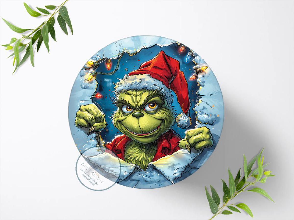 Der Grinch Tortenaufleger Ø 20cm, 2900z
