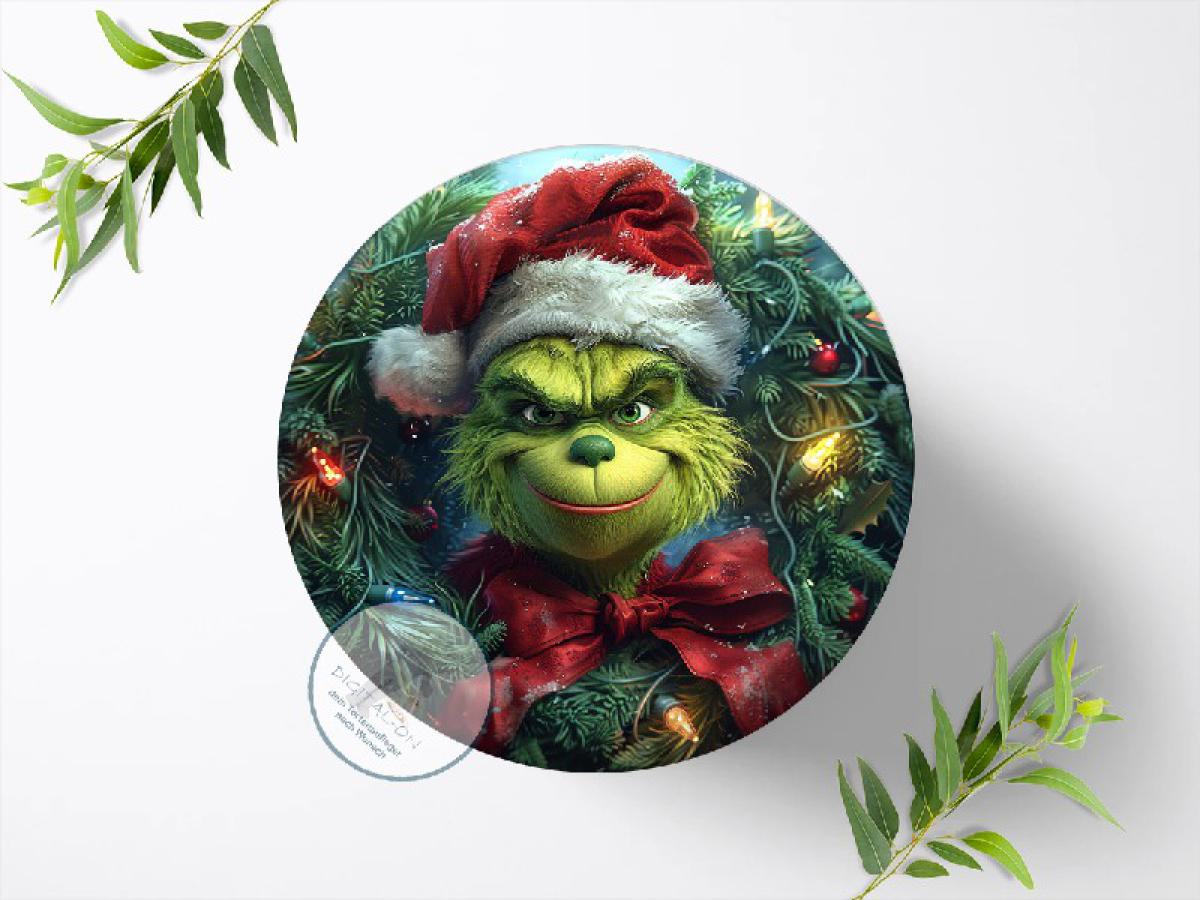 Der Grinch Tortenaufleger Ø 20cm, 2902z