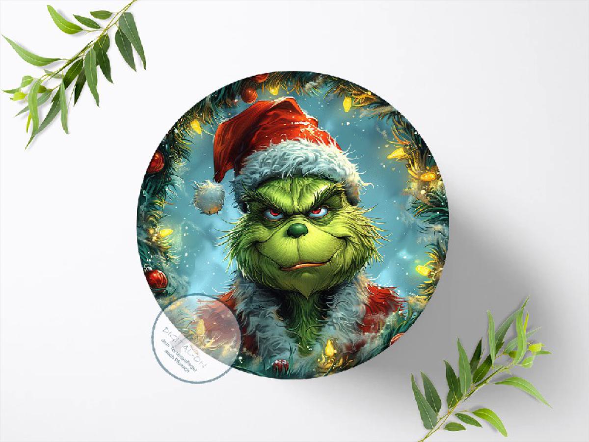 Der Grinch Tortenaufleger Ø 20cm, 2906z