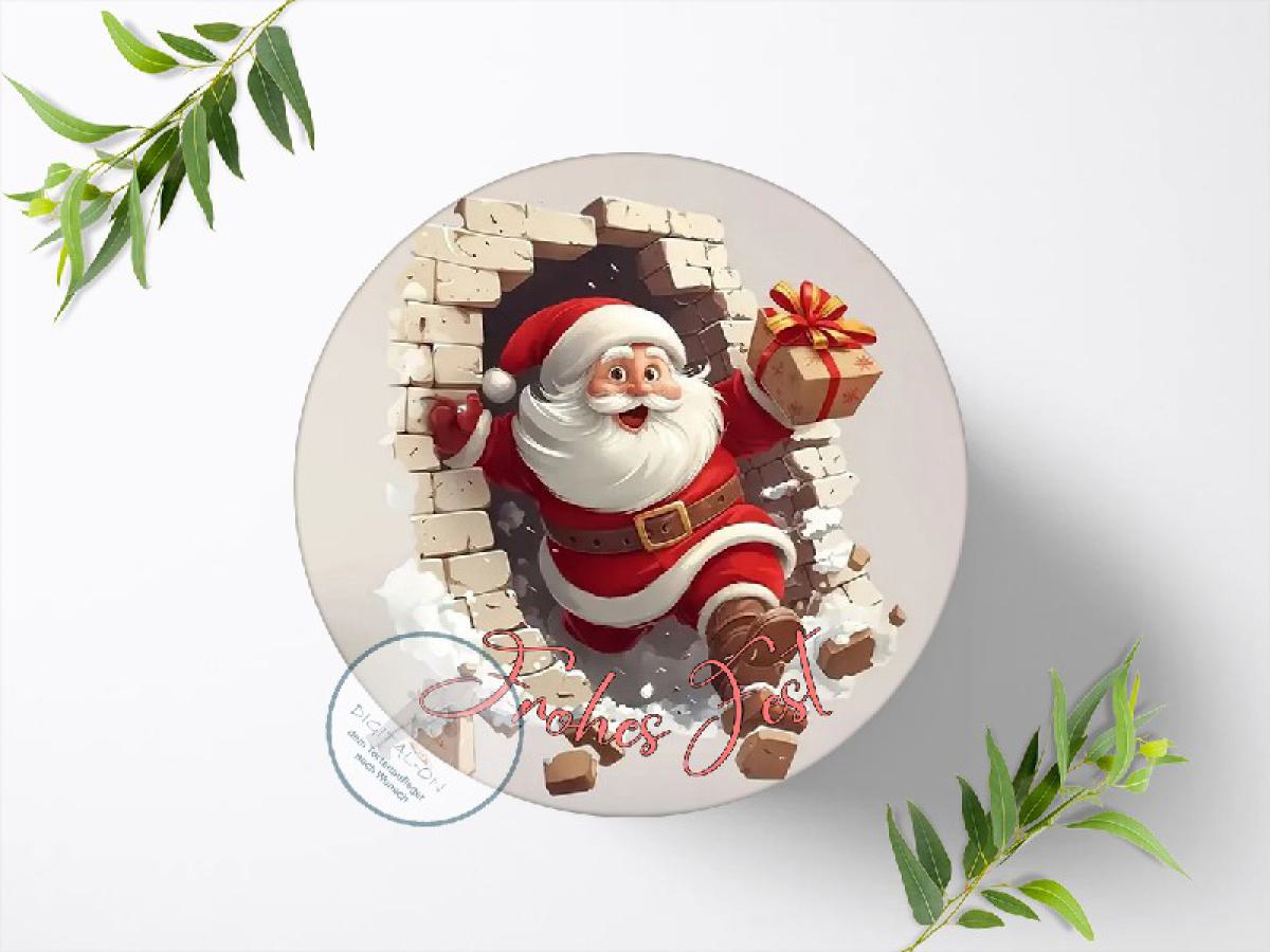 Weihnachs Tortenaufleger Ø 20cm, 2916z