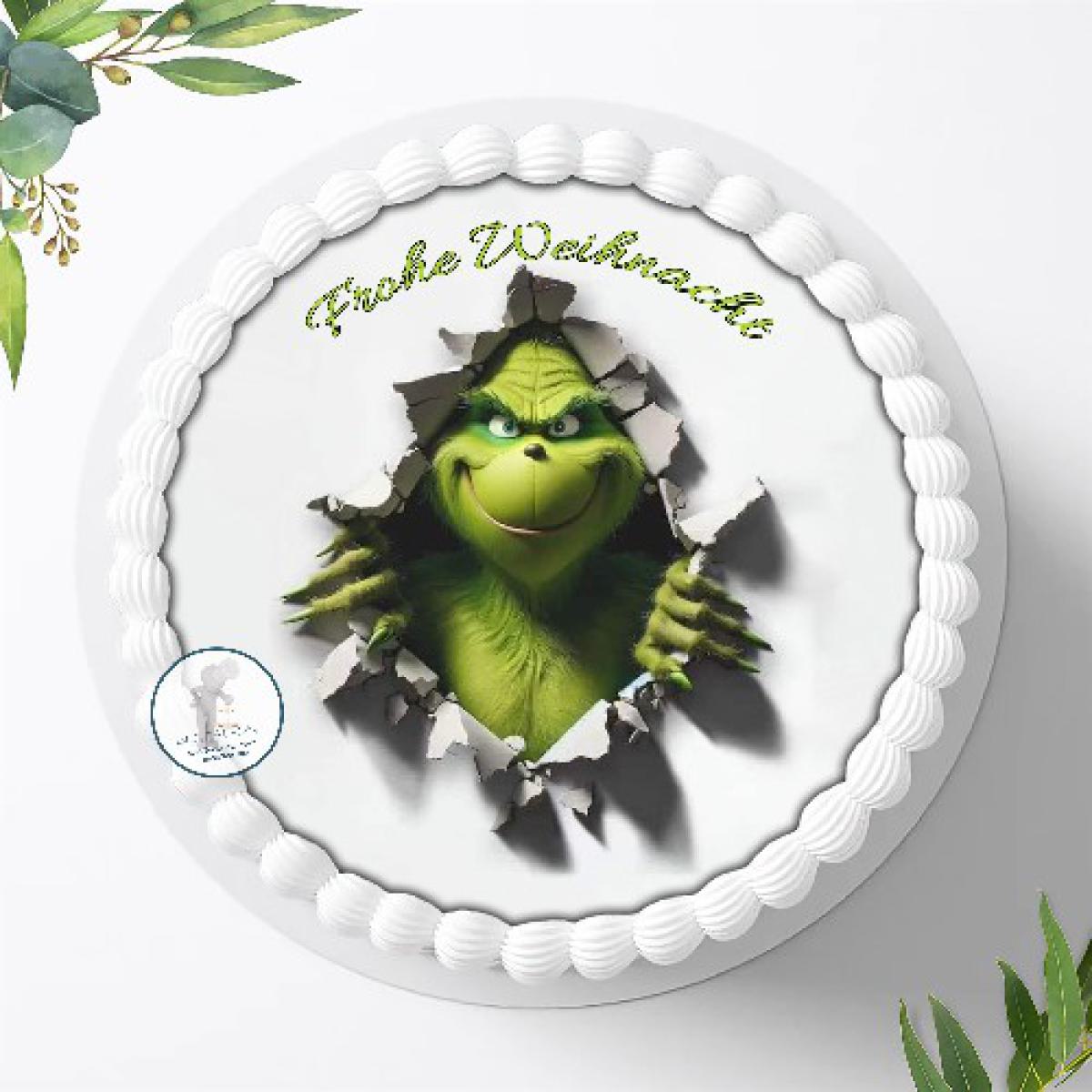 Der Grinch Tortenaufleger Ø 20cm, 2940z