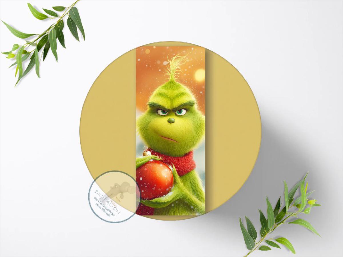 Der Grinch Tortenaufleger Ø 20cm, 2956z
